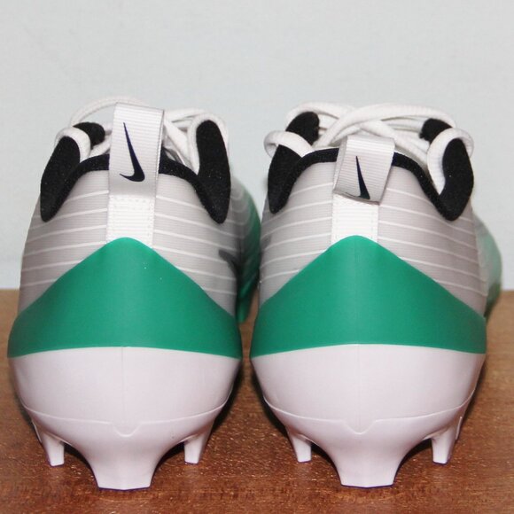 Nike Vapor Speed 3 Football Cleats Mens 8.5 White Stadium Green